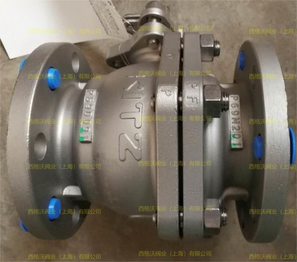 kitz北泽不锈钢法兰球阀150UTBM
